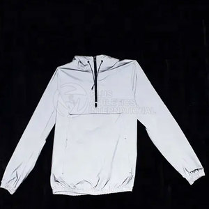 แจ็กเก็ตกันลมซิปครึ่งซิปสำหรับผู้ชายกลางแจ้งเสื้อออกกำลังกายสำหรับ2025 - Product Image 6