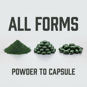 Hochwertige Spirulina-Kapseln und -Tabletten, Organisches Supernahrungsergänzungsmittel für Energie, Immununterstützung, Entgiftung und Gewichtsmanagement - Product Image 2