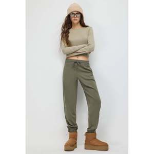 Pantalones Deportivos de Cintura Ajustable y Tacto Suave para Exteriores - Product Image 1