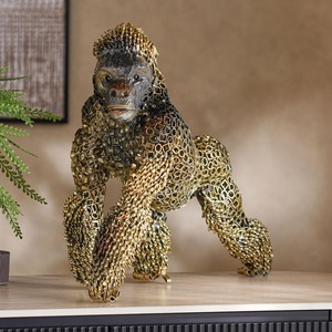 Sculpture en métal de qualité supérieure Design innovant Accent décoratif captivant pour les intérieurs modernes de luxe - Product Image 2