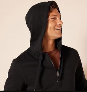Tendencia de moda para hombre, ropa de calle, Sudadera con capucha informal, tela de algodón, tamaño de ajuste estándar, color personalizado y estampado de logotipo - Product Image 3