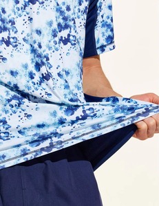 Wholesale Price Good Quality Yoga Fitness Wear <b>Rash</b> <b>Guards</b> Half Sleeve Custom Design Sublimation Printed <b>Men</b> Fitness <b>Rash</b> <b>Guards</b> - Product Image 6