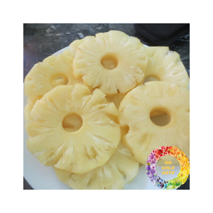 Anillos de piña enlatados listos para comer amarillo natural sin aditivos gran opción para postres aperitivos panaderías y servicio de alimentos - Product Image 2
