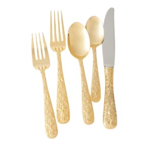 Juego de 3 cubiertos de acero inoxidable, tenedor, cuchara, cuchillo, cocina Ideal, mesa, comedor, Hotel, boda, uso, cubiertos chapados en Color plateado - Product Image 3