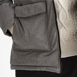 Veste parka rembourrée de qualité supérieure pour homme, vente en gros, taille plus, réversible, imperméable, manteau d'hiver - Product Image 6