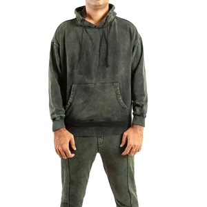 Survêtements de sport décontractés, survêtements délavés à l'acide, surdimensionnés, surdimensionnés, de créateurs, vêtements de rue pour hommes, nouveauté 2024 - Product Image 3