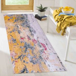 Tapis imprimé en plâtre abstrait : style ferme moderne, tapis antidérapant, tapis doux non tissé - Product Image 4