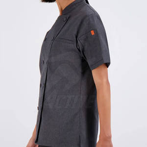 OEM Servicio al por mayor Chef Wear Diseño personalizado Chef Camisas para adultos Nueva llegada Chef Wear - Product Image 3