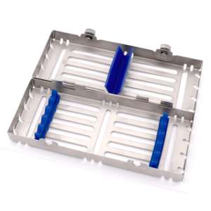 Bandeja de Esterilización Dental de Acero Inoxidable de Alta Calidad, Autoclave Manual, Porta Instrumentos de 10 Piezas (Juego de 5) QUIRÚRGICO - Product Image 3