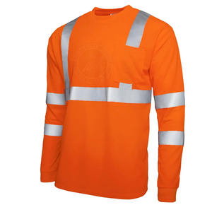 Premium à la recherche meilleur prix Polo Reflect chemise 100% Polyester Hi Viz chemise de sécurité avec bande réfléchissante travail sécurité t-shirts - Product Image 1