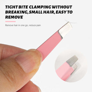 Pinza de Cejas de Acero Inoxidable con Punta Personalizada de Precisión para un Control Perfecto de las Cejas, Ecológica y Ligera - Product Image 2