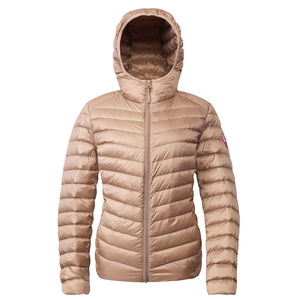 เสื้อแจ็คเก็ตพัฟเฟอร์ผู้หญิงสำหรับฤดูหนาว ดีไซน์ใหม่ รับผลิตแบบ OEM ขายดี กำลังเป็นที่นิยม ราคาถูก คุณภาพดี เหมาะสำหรับใส่ลำลองและกิจกรรมกลางแจ้ง - Product Image 4