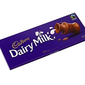 Cadbury Dairy Milk Chocolate <b>Gift</b> Bar, The Classic Creamy Taste, Perfect for Sharing or Gifting, <b>Extra</b>-<b>Large</b>, 850 g - Product Image 1