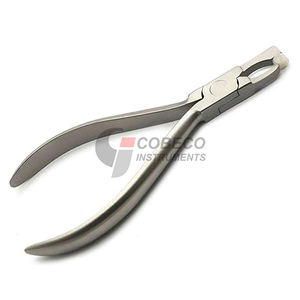 Pince orthodontique pour arches linguales, conception de courbure spécifique, instruments en acier inoxydable pour la fabrication d'arches linguales - Product Image 1