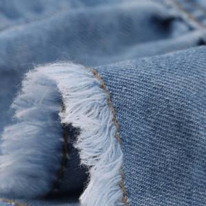 Veste en jean de haute qualité dernière conception couleur bloc pour femmes best-seller pas cher veste en jean confortable pour femmes OEM - Product Image 4