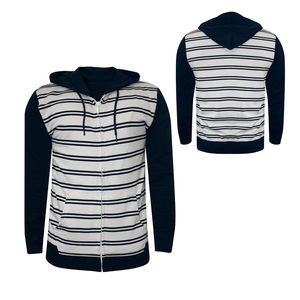 2023 Venta caliente personalizado nueva llegada llano al por mayor hombres sudaderas con capucha cremallera estilo transpirable tamaño personalizado sudaderas con capucha para hombres - Product Image 4