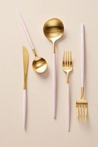 304 SS Couverts De Luxe 5 Pcs Nouvelle Arrivée Argent En Acier Inoxydable Designer Couverts Argenterie Vaisselle De STAR CRAFTS INDE - Product Image 6