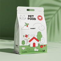 Bolsas Personalizadas para Envasado de Alimentos, Bolsas de Mylar con Corte Troquelado para Alimentos para Mascotas, Empaquetado Personalizado e Impresión de Logotipo