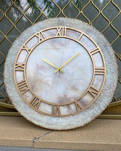 COOLEST Epoxy Resin <b>Wall</b> <b>Clock</b> Epoxy Resin <b>Living</b> <b>Room</b> best qulatiye Furniture Home Decor <b>Wall</b> <b>Clock</b> Customized best - Product Image 2