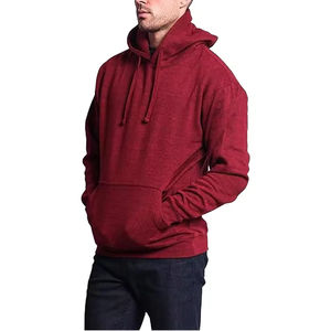 Sudadera con Capucha para Hombre, 100% Algodón, Gruesa, con Estampado Digital en Relieve, Calidad ODM, Tejido de Felpa, Invierno, Logotipo Bordado - Product Image 1
