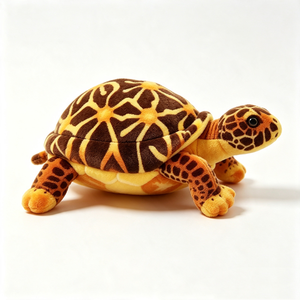 Peluche de tortuga estrella personalizado, peluche de tortuga realista, peluche de tortuga terrestre. - Product Image 2