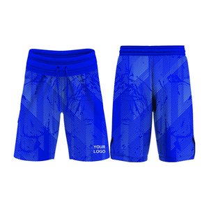 2025 Pakistan fait de haute qualité personnalisé hommes noir MMA Shorts 100% Polyester côté fente combat Shorts par Custom Fight - Product Image 4