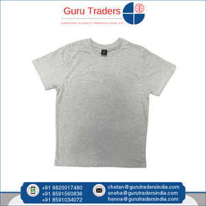 Camisetas de manga corta de algodón con cuello redondo y peso de tela 180 GSM de estilo informal de la mejor calidad más vendida a precio bajo de mercado 100% - Product Image 2