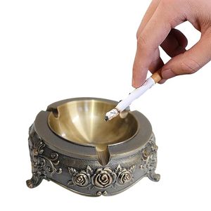 Cendrier décoratif en laiton avec motif gravé, cendrier en laiton pour usage intérieur et extérieur, cendrier de luxe en laiton pour table - Product Image 5