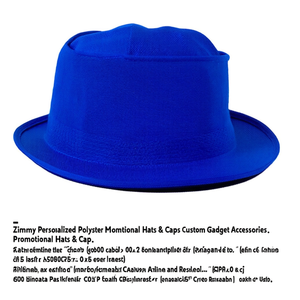 Cappelli e Berretti Promozionali Personalizzati in Poliestere Zimmy, Accessori Gadget su Misura - Product Image 3