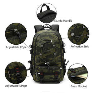 Mochila Deportiva Unisex Económica Antiarrugas y Cómoda con Opción de Talla Grande, 100% Poliéster - Product Image 4