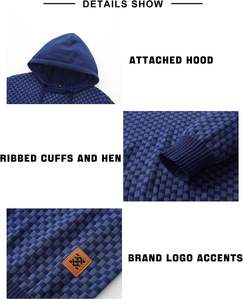 Sudadera Deportiva Unisex Personalizada de Invierno, Impresión Digital de Alta Calidad, Estilo Urbano, con Bolsillo, Capucha y Cuello, Tejido de Punto, Servicio OEM - Product Image 4