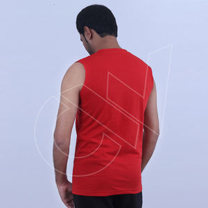 Camiseta sin mangas de alta calidad para hombre, gran oferta, transpirable, 100% algodón, gimnasio, Fitness, talla grande - Product Image 6