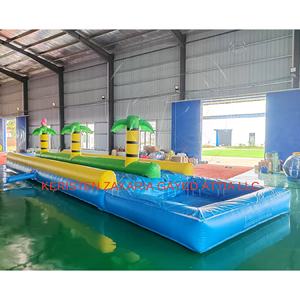 Large Commercial <b>Inflatable</b> Bouncy Castle Blue PVC Dog Jump Slide 500kg Capacity Multi Passenger <b>Inflatable</b> Play Center - Product Image 3