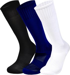 Calcetines de Fútbol Deportivos con Diseño Personalizado para Hombre y Niño, Largos hasta la Rodilla, para Invierno, Uso Casual, con Logotipo en la Parte Inferior - Product Image 3