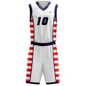 Uniformes de basket-ball en gros au meilleur prix, impression par sublimation de haute qualité, nouveau design, uniformes de basket-ball personnalisés - Product Image 1