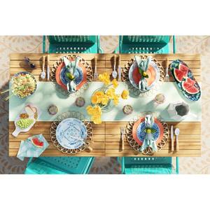 Ensemble de couverts à manche en jute rustique avec têtes en acier inoxydable pour dîner écologique fête de mariage et décor de table naturel - Product Image 5