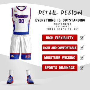Uniforme de basket-ball personnalisé de haute qualité, design dégradé tendance, uniforme d'équipe créatif, ensemble de maillots de basket-ball pour adultes - Product Image 2