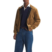 Vestes bomber décontractées pour hommes vintage, style streetwear, fabriquées en usine, personnalisées, hauts amples, broderie, hiver, antibactérien, soie