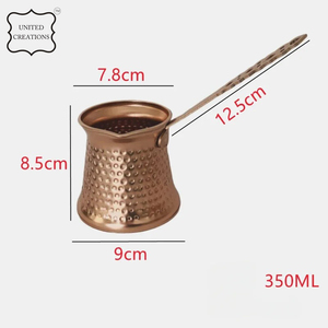 หม้อกาแฟตุรกีดั้งเดิมหม้อกาแฟตุรกีเครื่องชงกาแฟอาหรับกรีก - Product Image 6