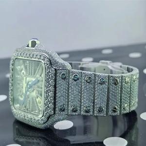 Reloj Deportivo de Lujo 5A Diver Skeleton de Alta Calidad, 39.8mm, Acero Inoxidable con Movimiento de Cuarzo, Diamantes Engastados, Fábrica SF - Product Image 2