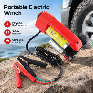 Kit de Bomba Eléctrica de Transferencia de Diésel 24V DC LT-37, Extractor de Aceite Autocebante con Manguera y Boquilla - Product Image 2
