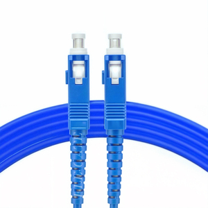Câble Internet Fibre Optique 1 Mètre Cat6a Ethernet UTP Gaine PVC 12/4 Conducteurs à Brins Renforcés avec Fil d'Acier - Product Image 3