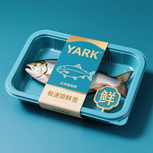 Funda de embalaje con logotipo personalizado, funda desechable de papel para el vientre, caja de regalo, funda alrededor de papel envuelta para embalaje de mariscos - Product Image 3