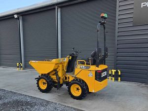 JCB 1t-1, Minicargadora de 1 tonelada con punta recta, Tractor con cargador frontal, Tracción en las 4 ruedas 4x4, Cargadora de ruedas 4WD - Product Image 2
