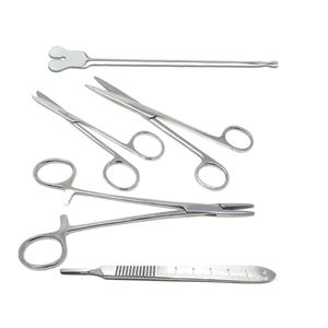 Kit de Pinzas de Cirugía de Tejidos Blandos Veterinarios de Acero Premium, Portaagujas, Tijeras, Pinzas SurgiRight, Certificación CE ISO13485 - Product Image 6