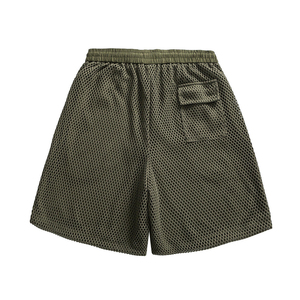Pantalones cortos de malla unisex de color personalizado transpirables ropa deportiva corta personalizada - Product Image 4