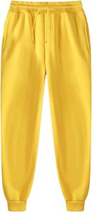 Ensemble pull à capuche et pantalon de couleur jaune unie unie pour hommes du Pakistan au prix de gros - Product Image 4