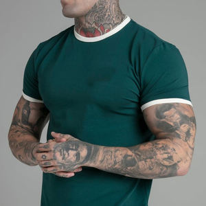 Camisetas de Manga Corta para Hombre al por Mayor, Camisetas Deportivas para Correr, Camisetas Personalizadas para Gimnasio y Fitness, Camisetas Ringer, Camisetas Tri-Blend - Product Image 5