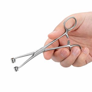 Stainless Steel <b>Sponge</b> Holding Forceps Ring Tip Surgical Instrument Autoclavable, Reusable - Product Image 3