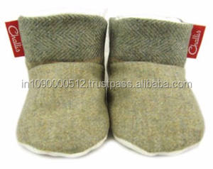 Venta al por mayor de botines de bebé recién nacido hechos a medida de Diseño Popular OEM botines de bebé de color impresionante - Product Image 4